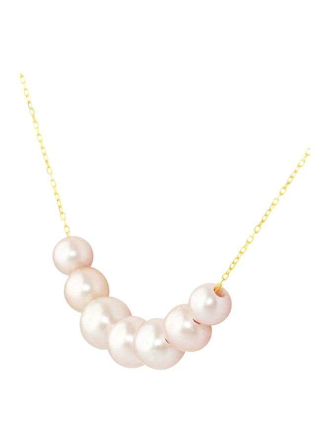 10 Karat Gold Pearl Necklace