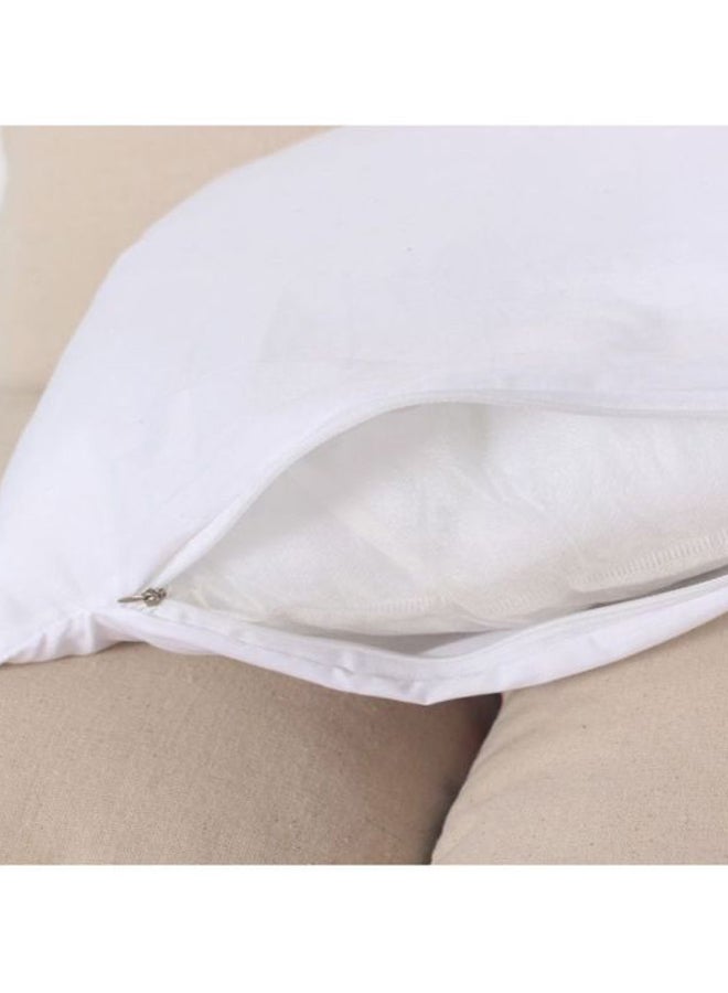 REGAL IN HOUSE Ramadan Lantern Printed Throw Pillow White/Gold/Green 45x45cm  - Image 2
