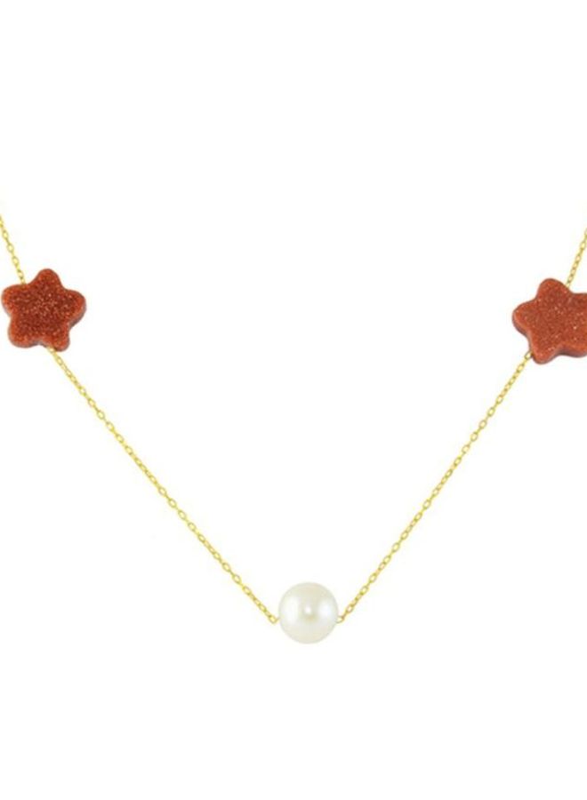 فيرا بيرلا سوار من الذهب عيار 18 قيراط مزين بأحجار من الحجر الرملي على شكل نجوم - Image 2