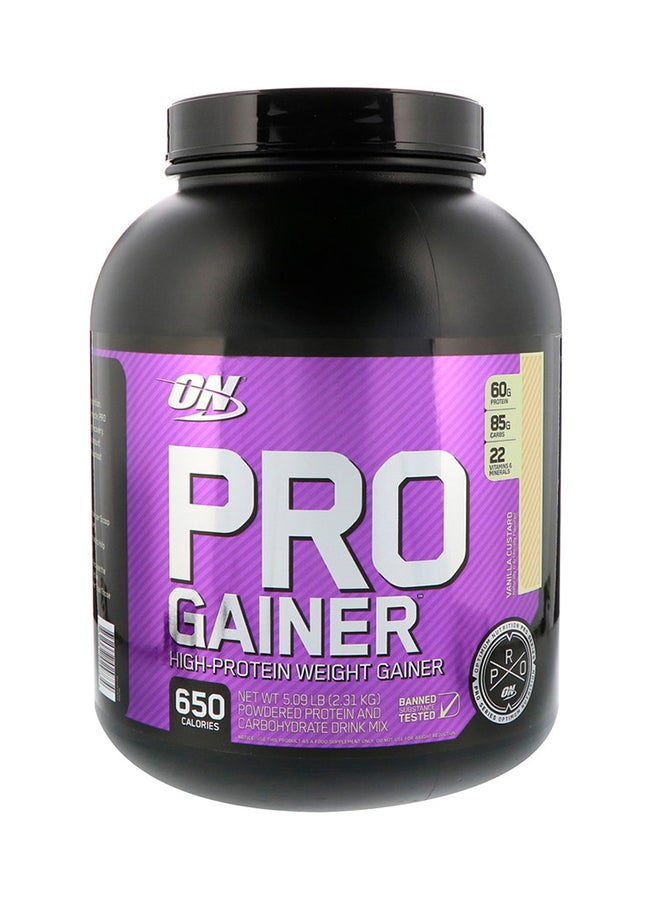 Optimum Nutrition - Pro Complex Gainer Protein - Vanilla Custard - 2.31 Kg - Image 1