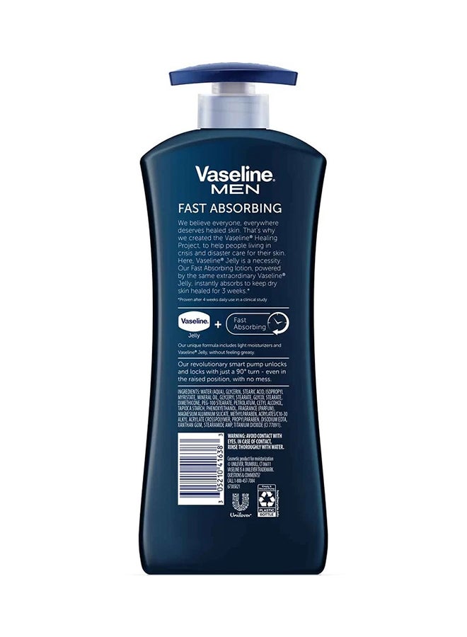 Vaseline 3-Piece Fast Absorbing Body Lotion 3x600ml - Image 2