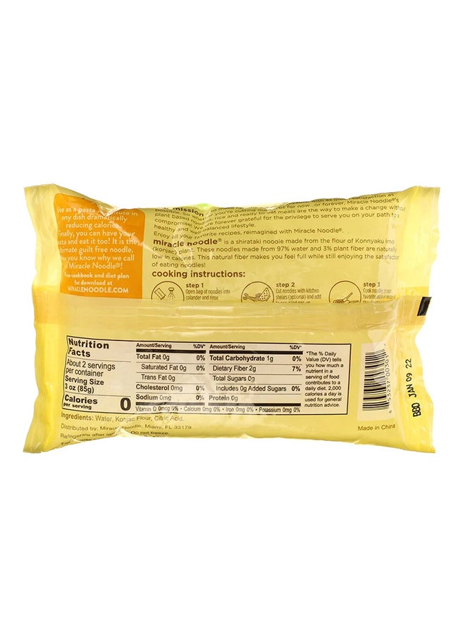 Miracle Noodle Fettuccini Shirataki Konjac Pasta 7ounce - Image 2
