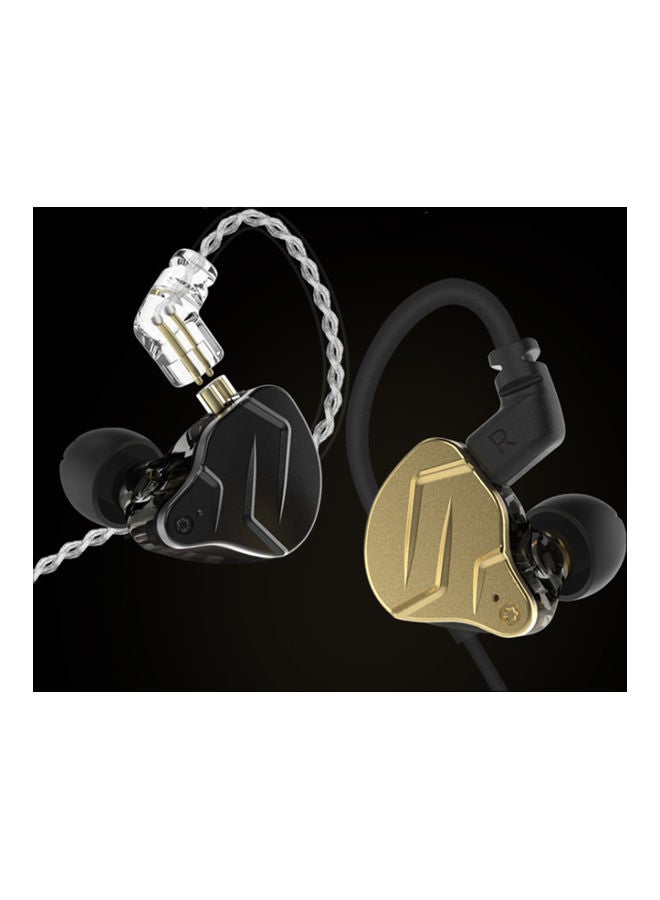 بي جي سماعة أذن داخلية سلكية مع ميكروفون طراز Mic-K2 أسود - Image 3