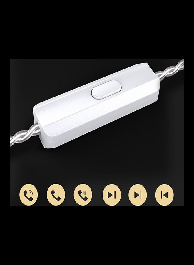 بي جي سماعة أذن داخلية سلكية مع ميكروفون طراز Mic-K2 أسود - Image 5