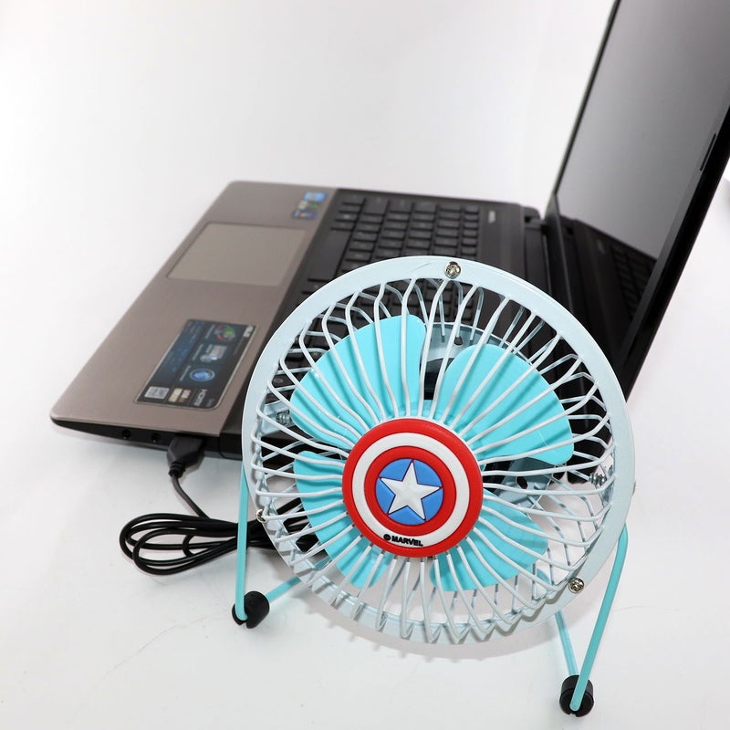 MARVEL The smallest and lightest yet most powerful USB desk fan you could find out. Multicolour - Image 4