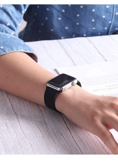 D'VOGUE Compatible With Apple watch iWatch Series 6/5/4/3/2/1 Black  - Image 2