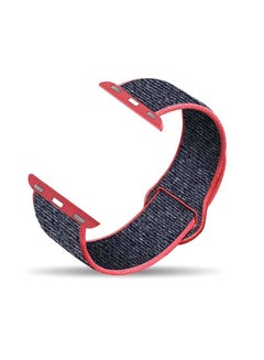 D'VOGUE Sport Loop Band Compatible with Apple Watch Series 6/5/4/3/2/1 Electric Pink  - Image 1