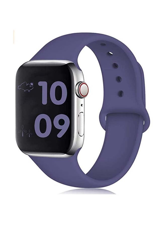 D'VOGUE Compatible With Apple watch iWatch Series 6/5/4/3/2/1 Sea Blue - Image 1