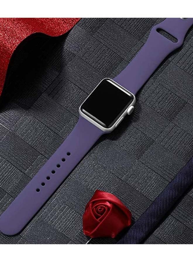 D'VOGUE Compatible With Apple watch iWatch Series 6/5/4/3/2/1 Sea Blue - Image 2