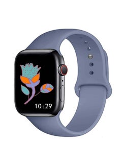 D'VOGUE Compatible With Apple watch iWatch Series 6/5/4/3/2/1 Ice Blue  - Image 1