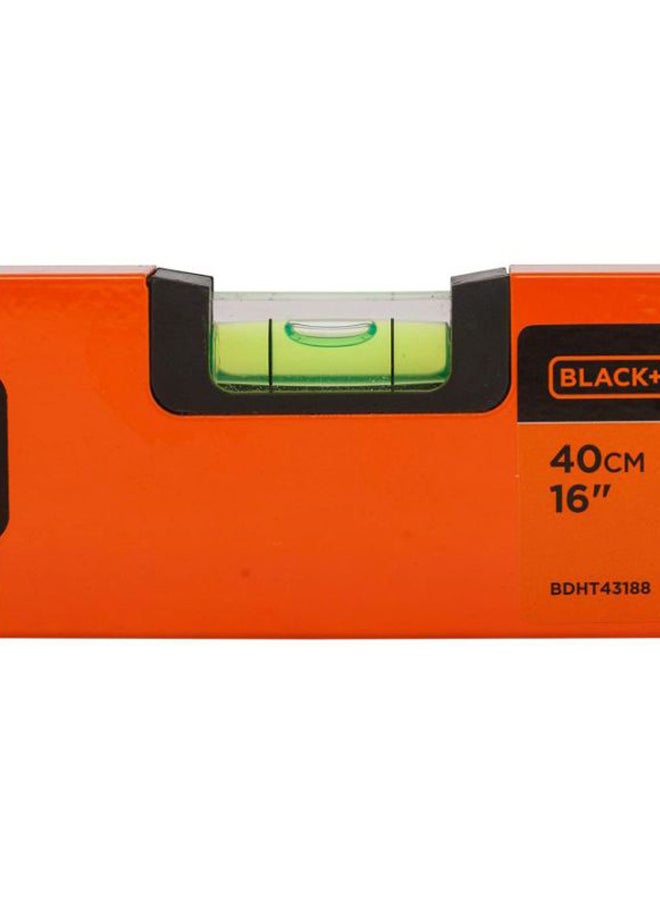 BLACK+DECKER Box Beam Level Orange/Black/Green 40cm  - Image 3