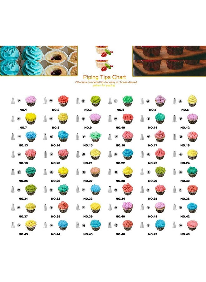 Generic 106-Piece Cake Decorating Kit Multicolour  - Image 4