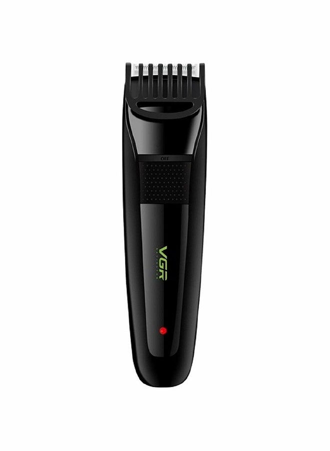 في جي آر ماكينة قص الشعر مقاومة للماء متعددة الوظائف طراز V015 أسود