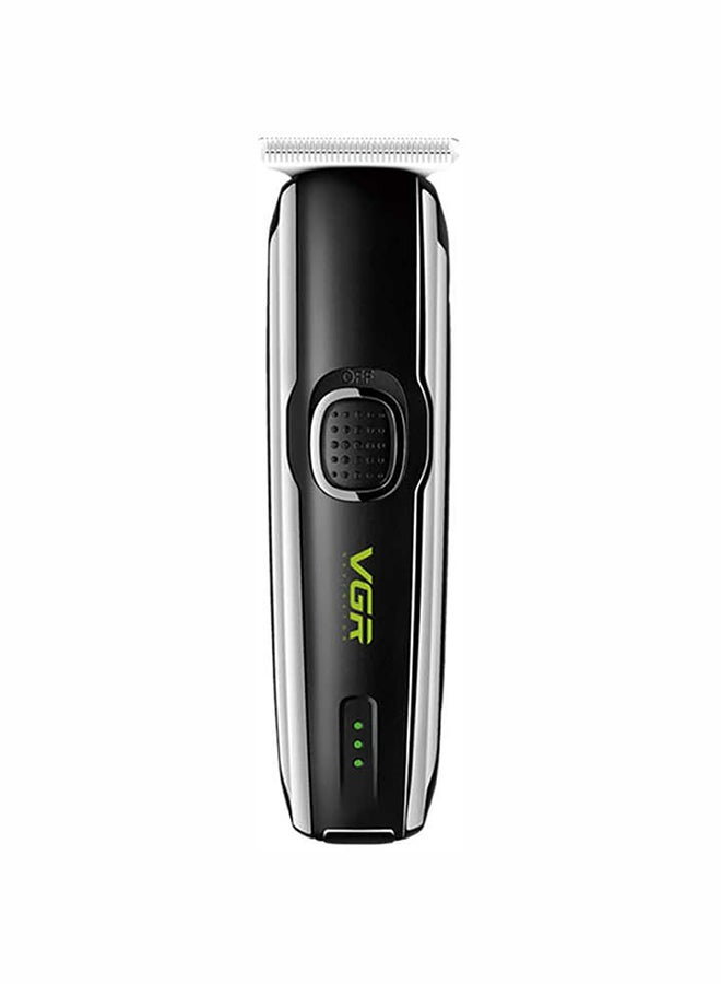 VGR - V020 Wireless Rechargeable Shaver Hair Trimmer Beard Car Trimer Black - Image 1