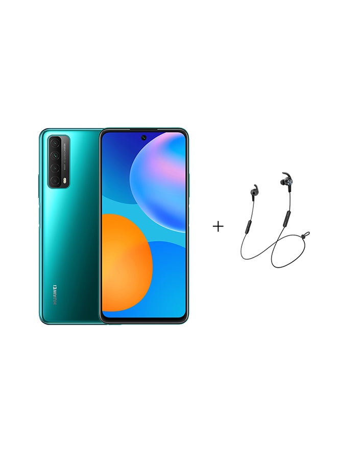 HUAWEI Y7A Dual SIM Crush Green 4GB RAM 128GB 4G LTE With Huawei AM61 Headphones Lite  - Image 1