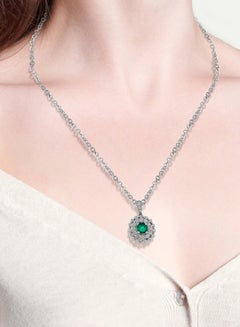 STARGEMS 18 Karat White Gold Diamond Exquisite Pendant  - Image 3