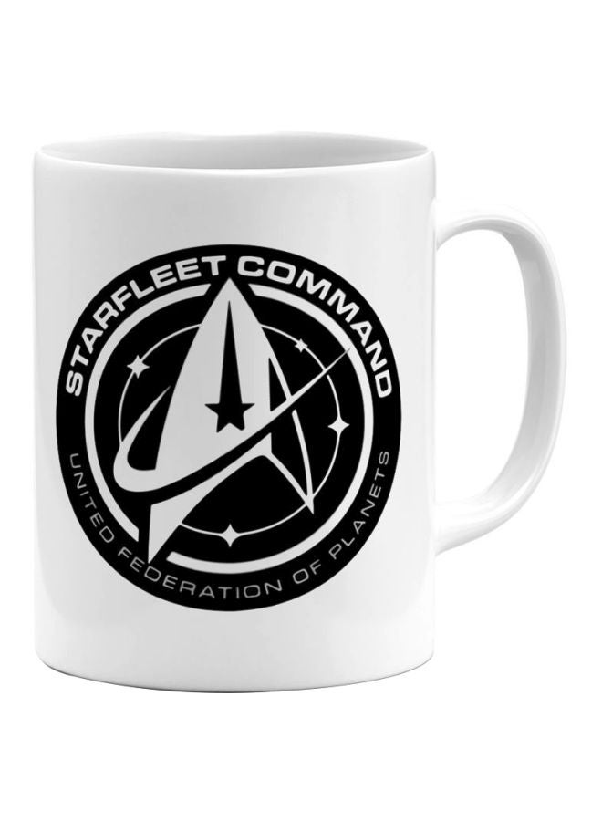 LOUD UNIVERSE Printed Ceramic Coffee Mug Starfleet Command Log 