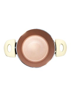 Home Concept 7-Piece Almunium Cookware Set Brown Deep Pot 1x20, Deep Pot 1x24, Flat Pot 1x26, Frying Pan 1x26cm  - Image 4