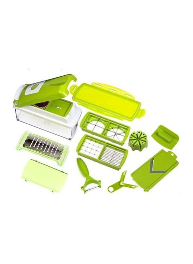Nicer Dicer 11-In-1 Vegetable And Fruits Cutter Green 5x5x7cm  - Image 2