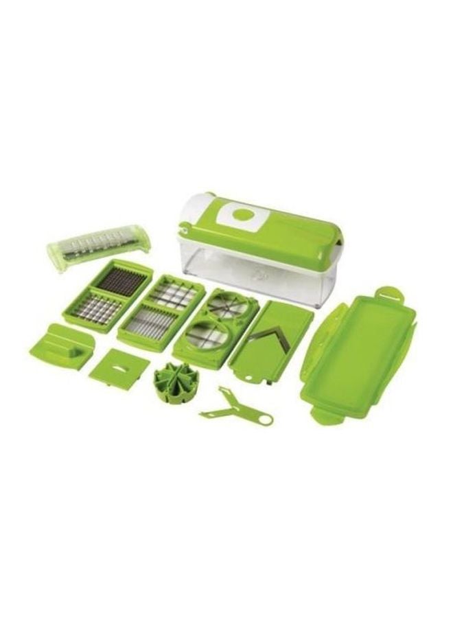 Nicer Dicer 11-In-1 Vegetable And Fruits Cutter Green 5x5x7cm  - Image 1