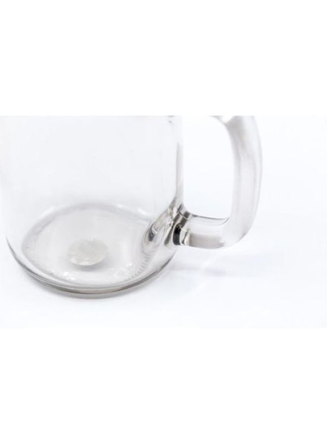 LOUD UNIVERSE Eleven Stranger Things Printed Jar Mug With Lid And Straw Clear/Silver - Image 3