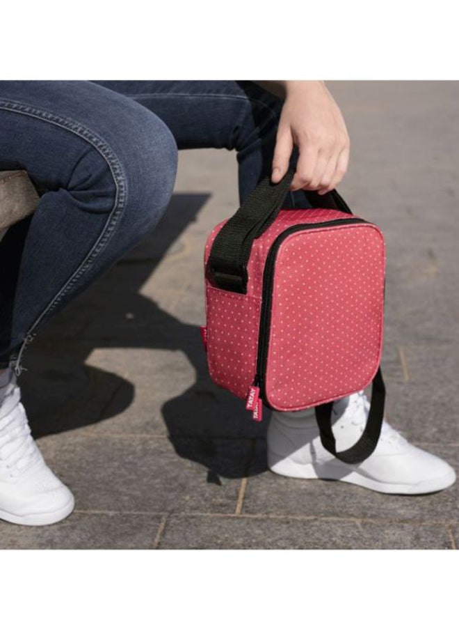 TATAY Dot Printed Lunch Box Kit Red 22.5x10x22cm - Image 5