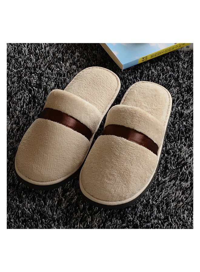 Non-Slip Flat Slides Camel  - Image 2