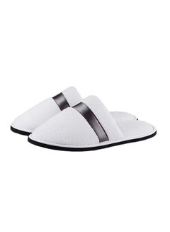 Non-Slip Flat Slides White