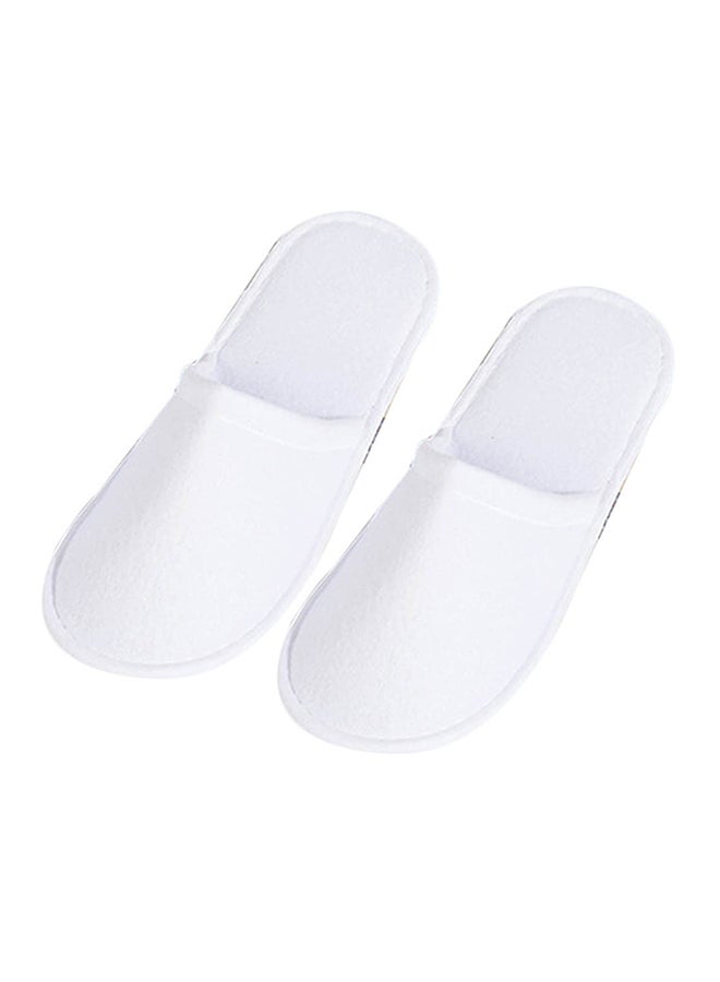 Disposable Non-Slip Flat Slides White - Image 1