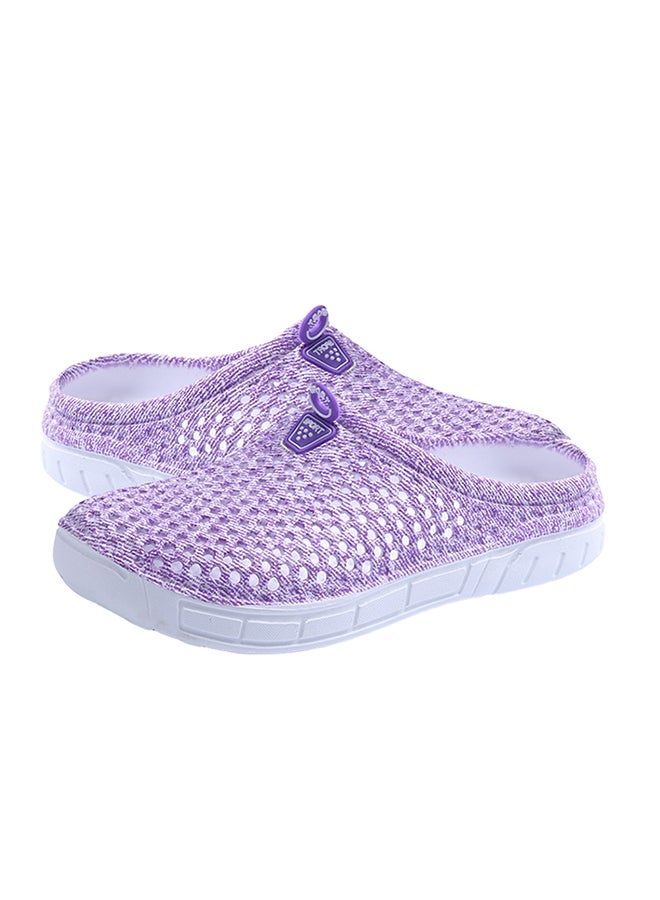 Plastic Clogs Purple  - Image 1