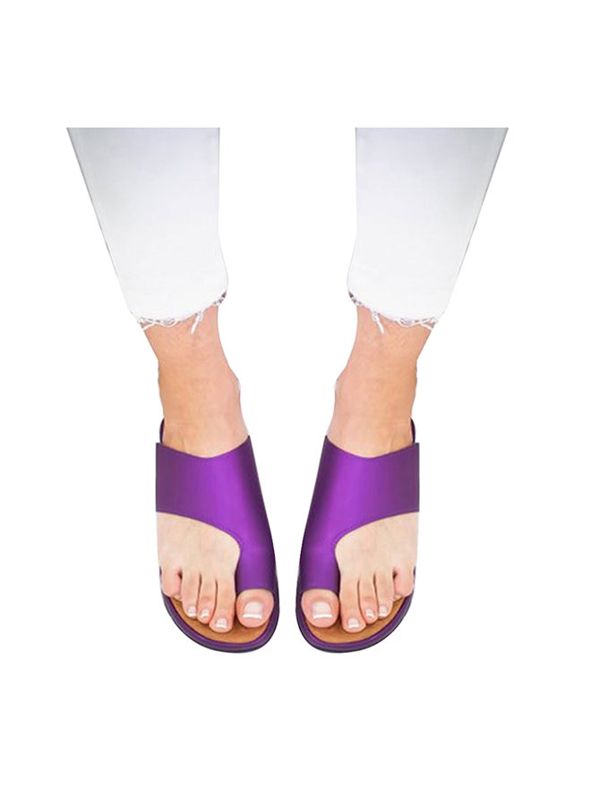 Summer Flip Flops Purple 