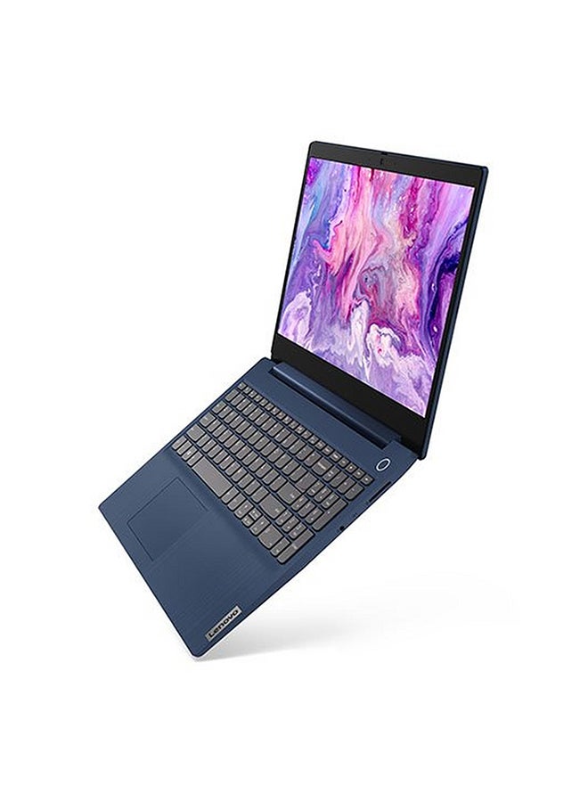 IdeaPad 3 Laptop With 15.6-Inch Full HD Display, 10th Gen Core i7 Processor/8GB RAM/1TB HDD+128GB SSD Hybrid Drive/NVIDIA GeForce MX330 Graphics Card/Windows 10 Abyss Blue