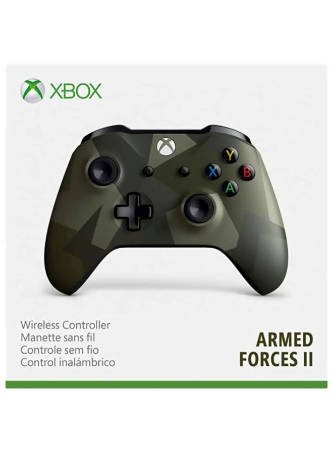 Microsoft Armed Forces ll Wireless Controller For XBox One - Green/Black  - Image 4