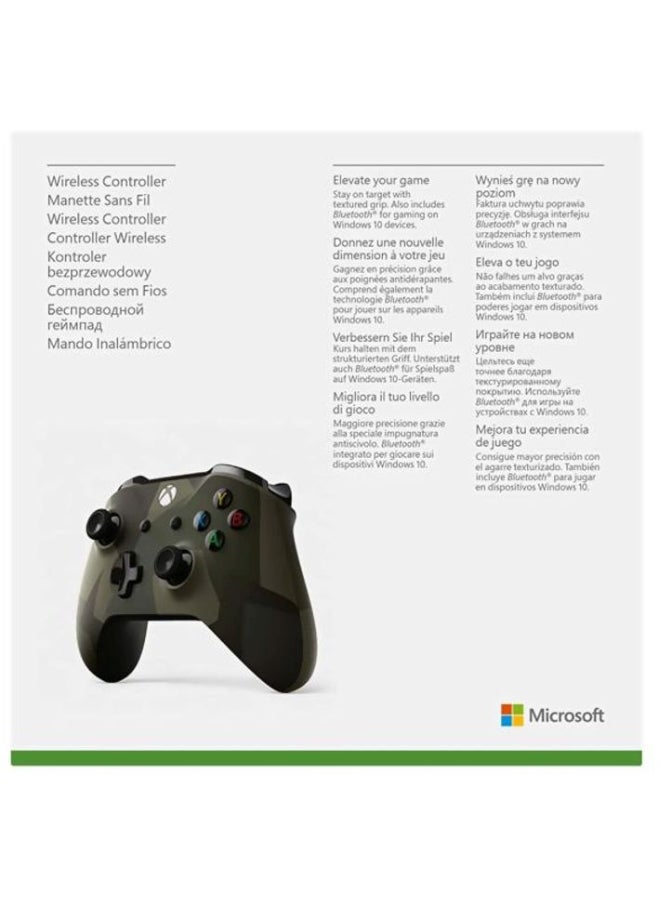 Microsoft Armed Forces ll Wireless Controller For XBox One - Green/Black  - Image 5
