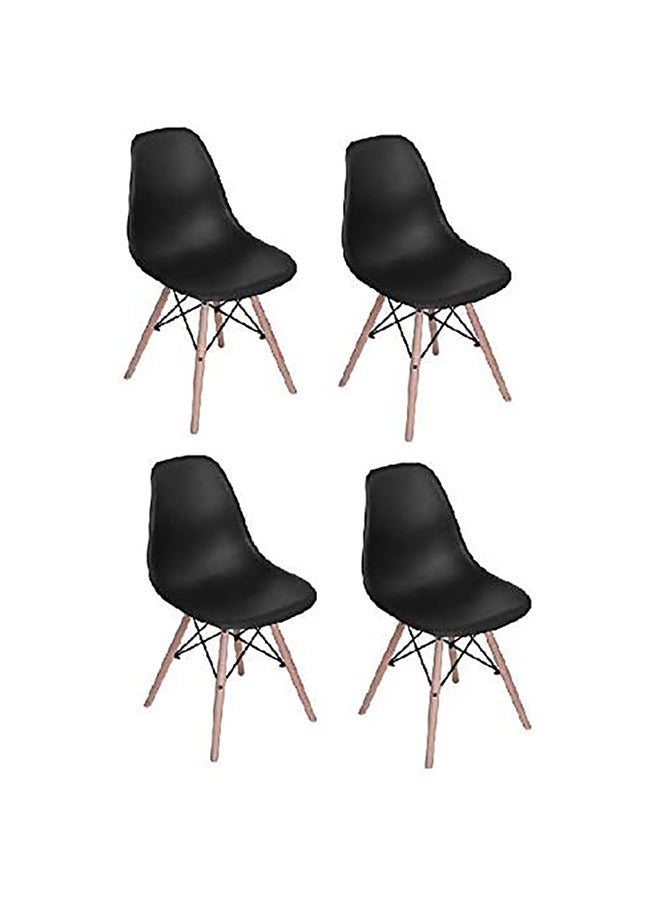 Mahmayi Set Of 4 Dining Chair Black - Image 1
