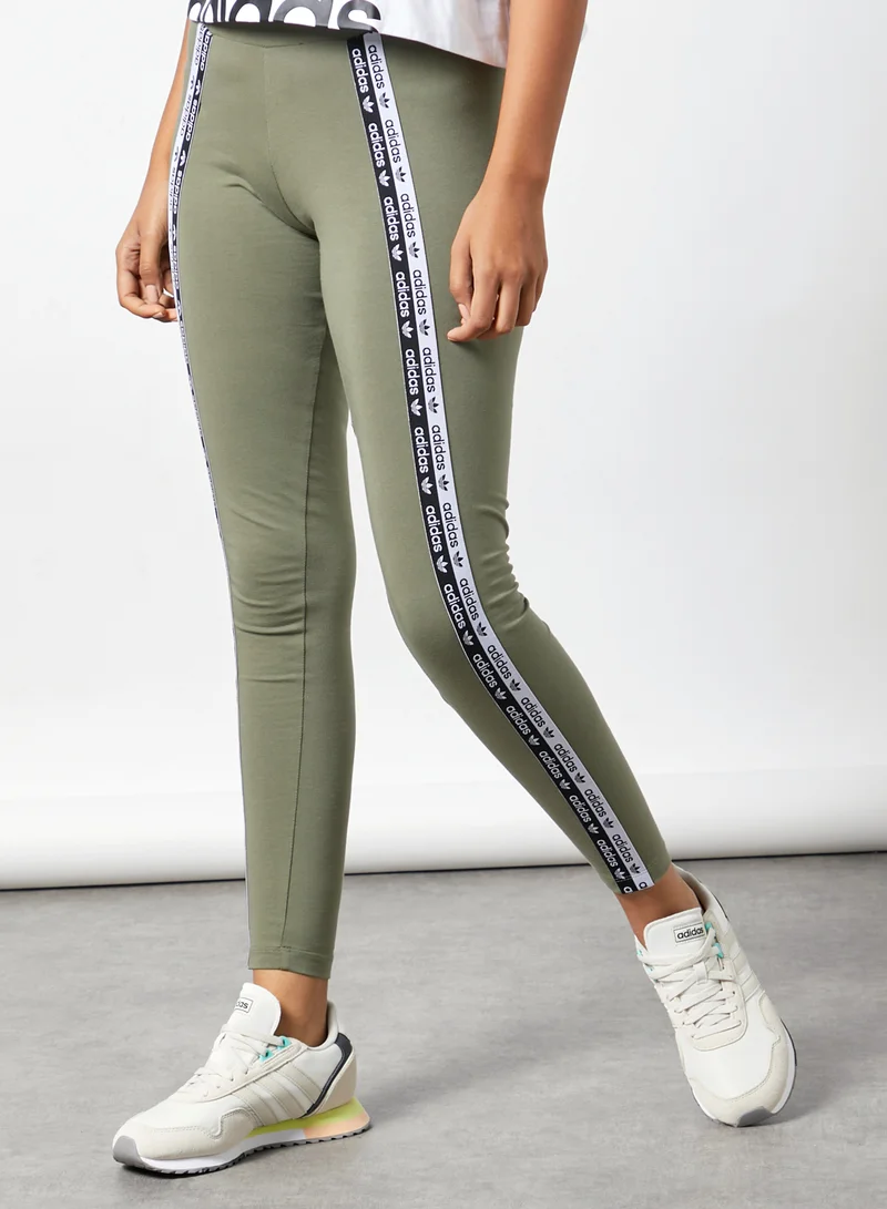 adidas Originals Cotton Tights Legacy Green