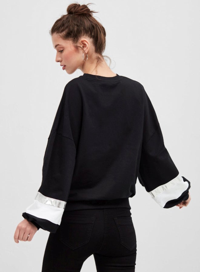 بلوايج سويت شيرت أولويز ويركينج أسود - Image 2