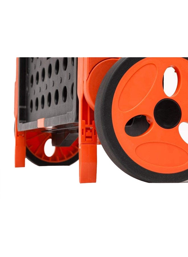 BLACK+DECKER - Folding Double Level Platform Trolley Orange 20/60kg - Image 1