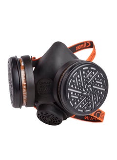 CLIMAX - SPAIN Face Mask With Double Filter Orange/Black Free Size  - Image 1