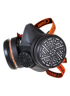 CLIMAX - SPAIN Face Mask With Double Filter Orange/Black Free Size  - Image 2