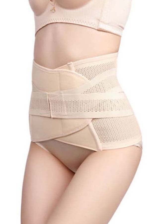 بيوينتي مشد تحت الصدر بمشد مزدوج بيج - Image 1