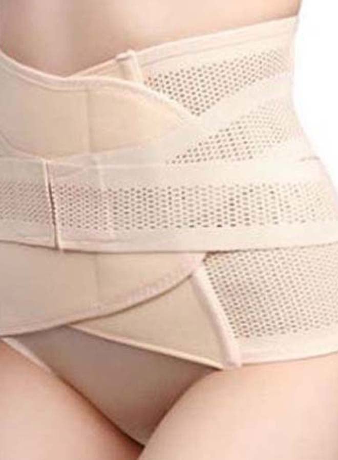 بيوينتي مشد تحت الصدر بمشد مزدوج بيج - Image 4