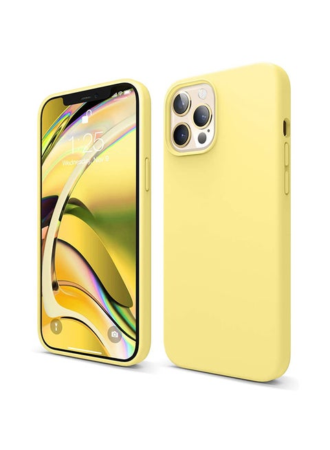 3 Layer Structure Shockproof Case For iPhone 12 Pro Max Yellow Yellow
