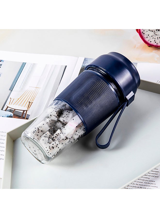 خلاط كهربائي وكوب عصر محمول 400.0 ml 50.0 W ST-6638 أزرق/شفاف - Image 4