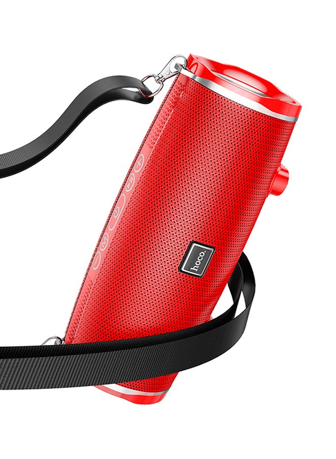 Hoco Desire Song Sports Wireless Speaker Red - Image 2