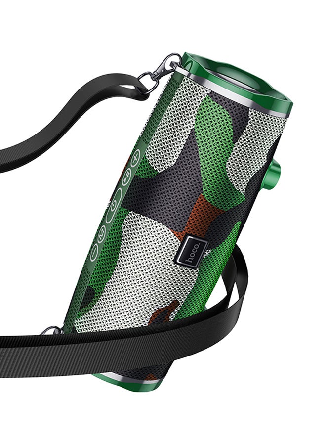 Hoco Desire Song Sports Wireless Speaker Green/Silver - Image 2