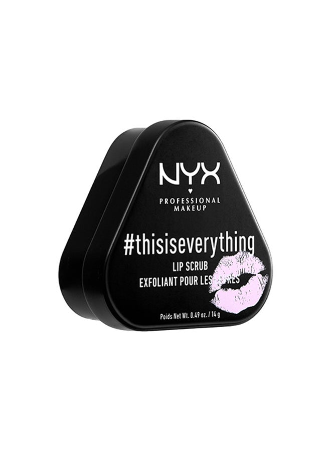NYX PROFESSIONAL MAKEUP - #Thisiseverything Lip Scrub Pink 01 14grams - Image 1