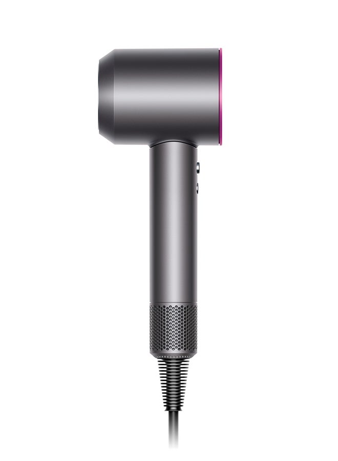 dyson Supersonic Hair Dryer With 4 Attachments Fuchsia/Iron - Image 2