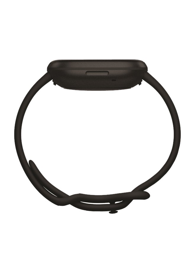 Fitbit - Versa 3 Health & Fitness Smartwatch with 6-months Premium Membership Included Built-in GPS Daily Readiness Score and Up To 6+ Days Battery Black/Black Aluminium - Image 1