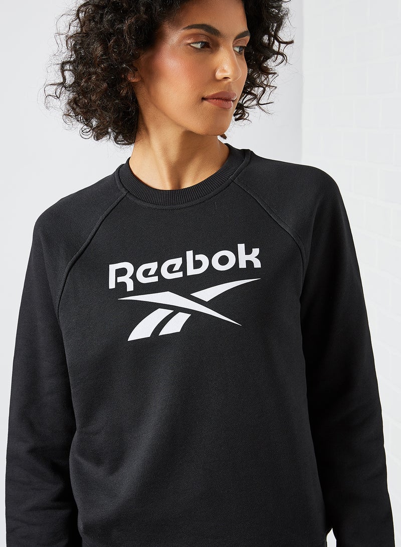 Reebok - Classics Big Vector Crew Sweatshirt Black - Image 1